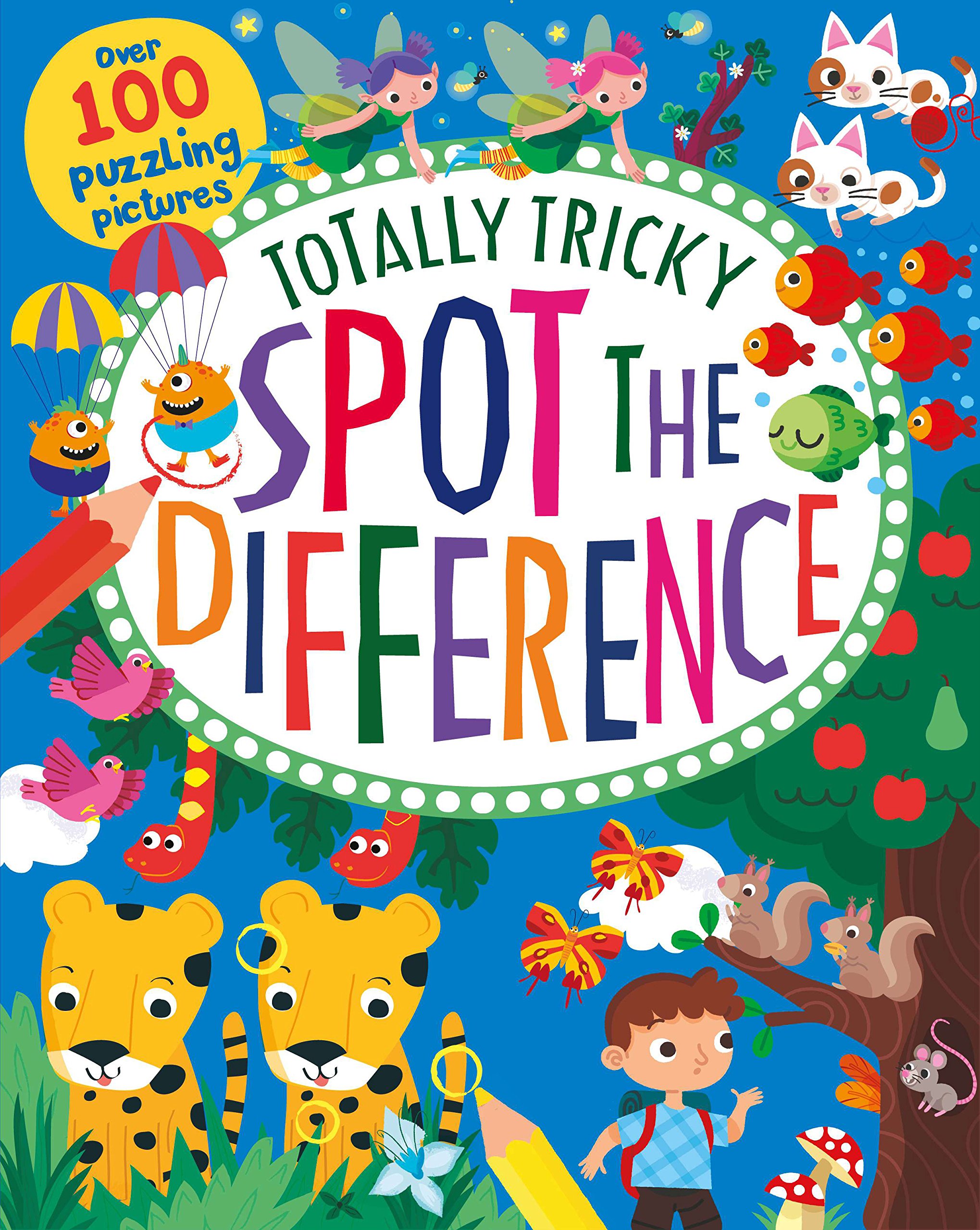 Totally Tricky Spot the Difference [Paperback] Paperback – January 1, 2017