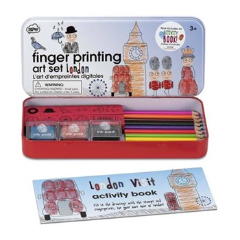 Finger Printing Art Set London (tin box)